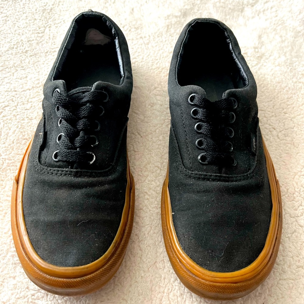 Black vans size 7